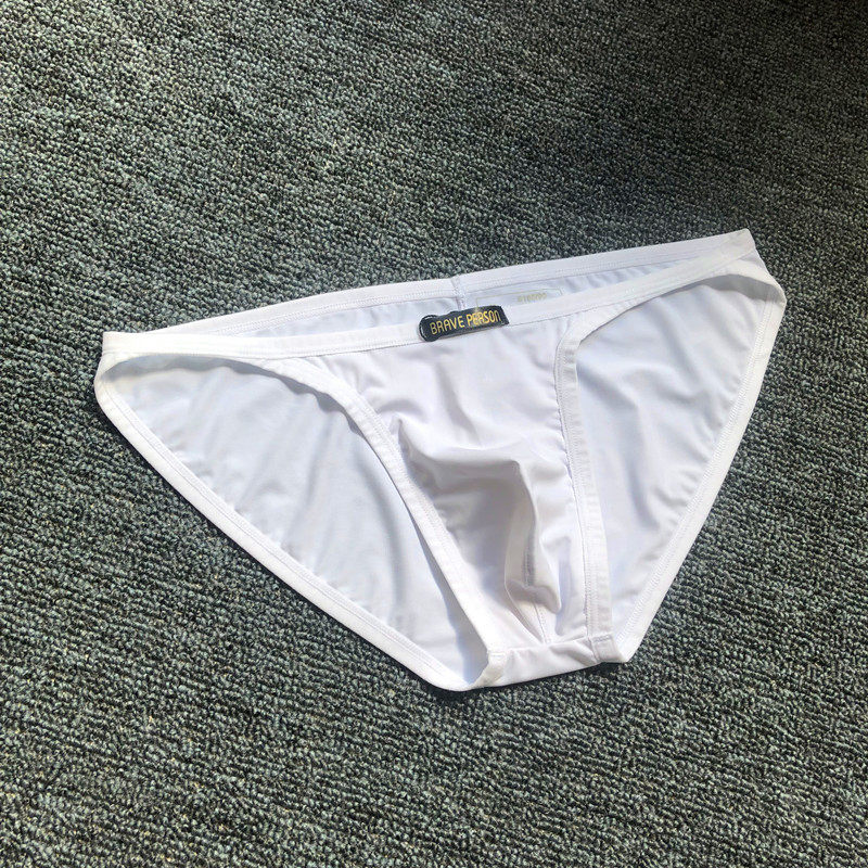 brave person/无畏船长男士内裤低腰性感比基尼窄边丝滑三角裤,淘宝优惠券,粉丝福利购,淘宝优惠卷