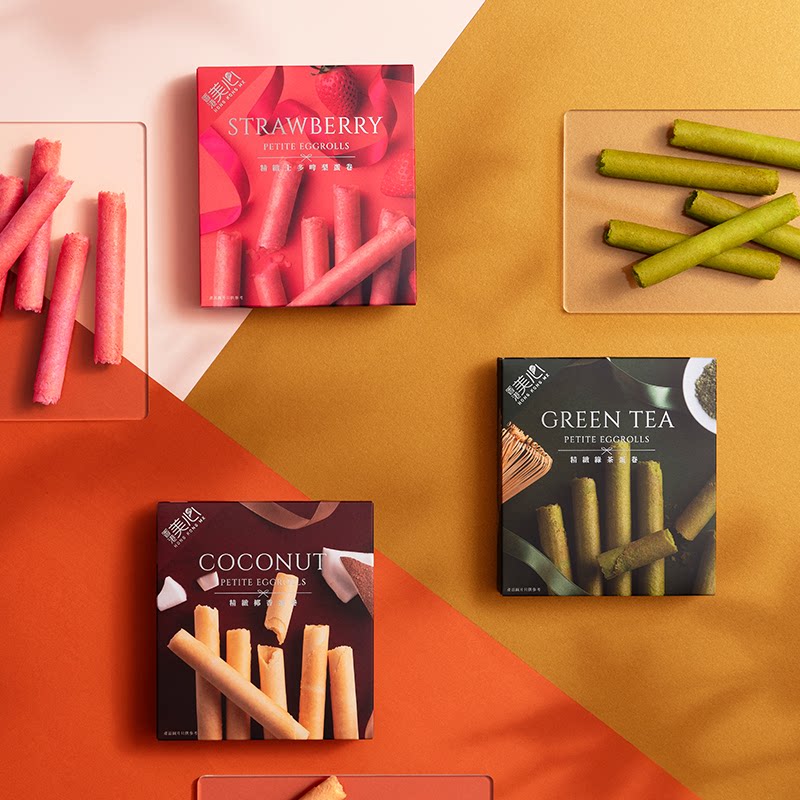 香港美心鸡蛋卷曲奇甜心酥条糕点小零食多口味便携西饼饼干任选