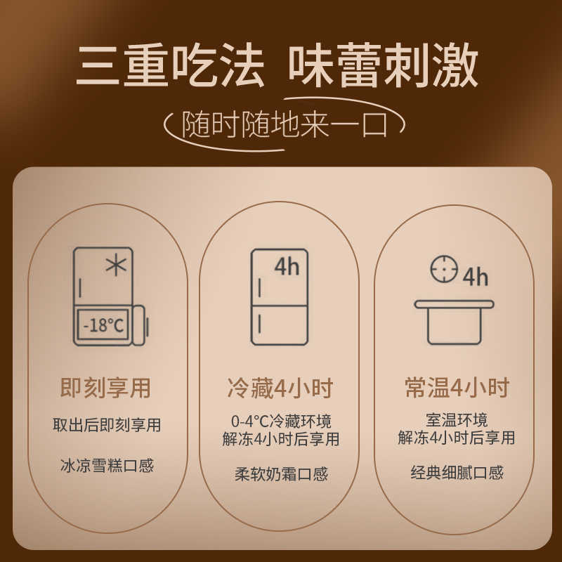【新品上市】美心生活迷你巴斯克芝士蛋糕奶酪甜品办公下午茶点心