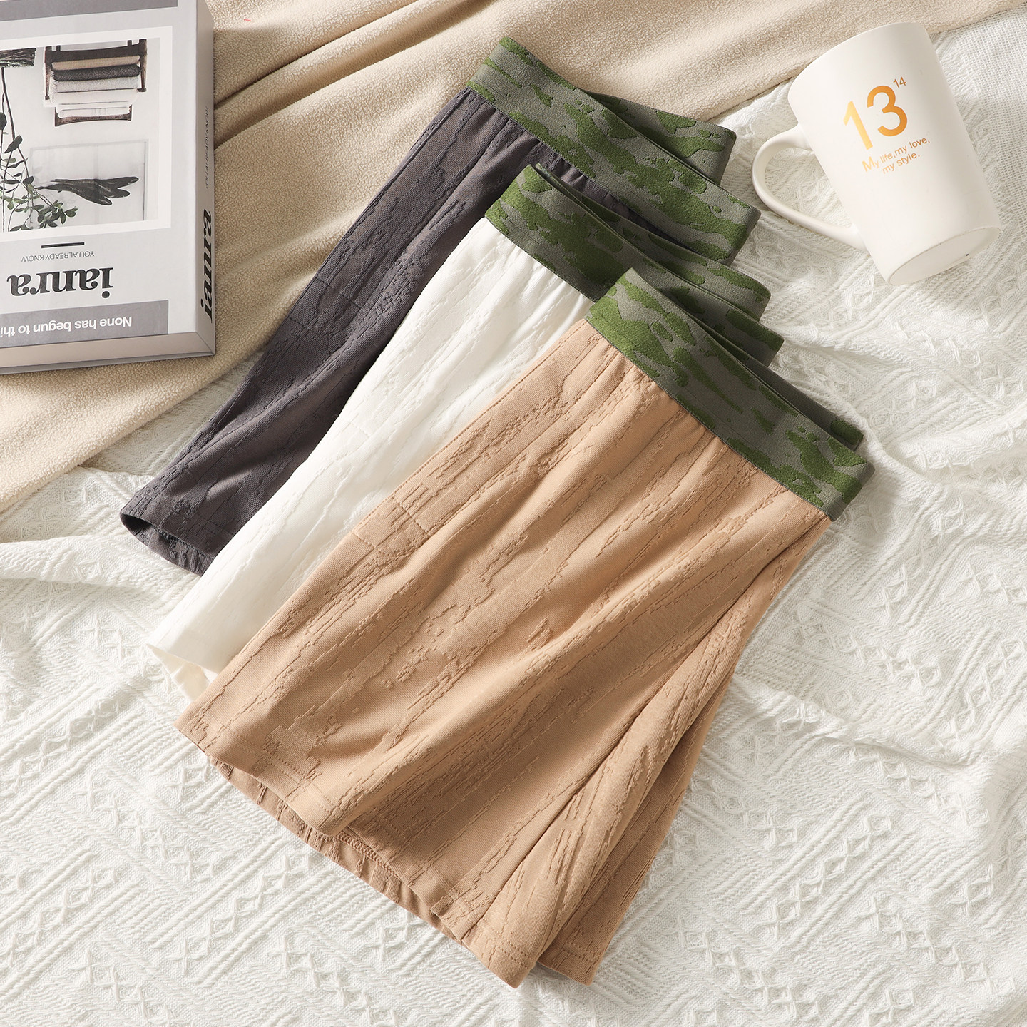 男士阿罗裤内裤男款纯棉宽松短裤男生裸睡无束缚睡裤居家透气四角,淘宝优惠券,粉丝福利购,淘宝优惠卷