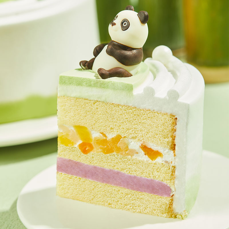 元祖团团圆圆动物鲜奶油蛋糕熊猫儿童卡通生日蛋糕下午茶同城配送 - 图1