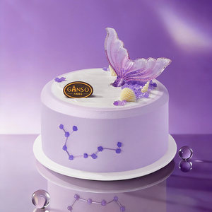 【星座系列】元祖予你双鱼座鲜奶生日蛋糕下午茶全国同城配送