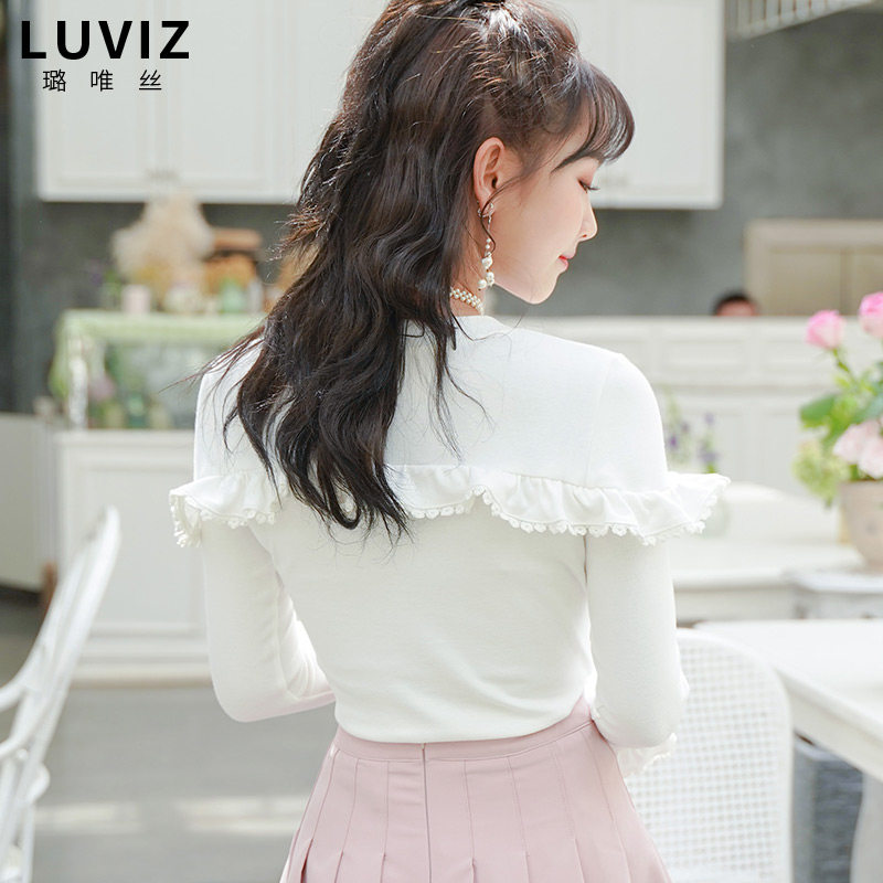 【11月1日0点开抢99元】可爱女打底衫 luvizT恤