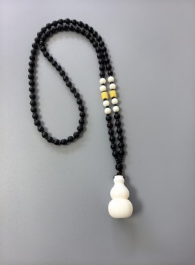 天然海底玉化贝葫芦吊坠男女款项链灵葫福禄饰品挂件一物一图