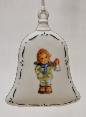 出口外贸陶瓷圣诞树挂件喜姆娃娃