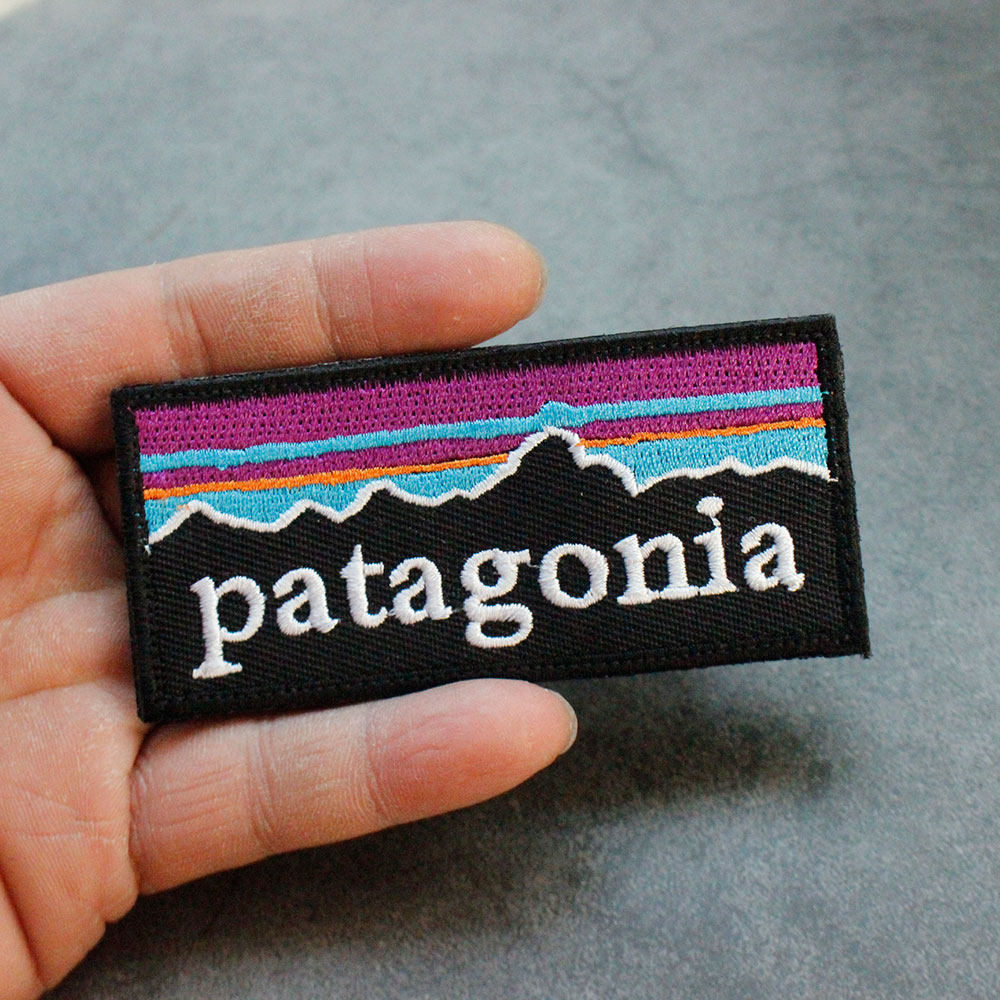 Patagonia巴塔哥尼亚户外贴章刺绣魔术贴胸标山脉臂章包贴衣服贴,淘宝优惠券,粉丝福利购,淘宝优惠卷