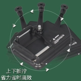 Ручная машина Horn Machine 6.5 Средний -брушковый дом встряхивание капюшона двойная двойная дорожка справка ручной работы ручной работы наполнителя наполнителя фидера