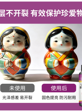 UV钢化封层胶手动diy亮油