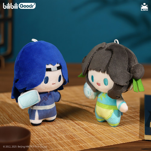 罗小黑丨bilibiligoods合作 miniQ毛绒挂件 毛绒公仔人物周边 - 图1