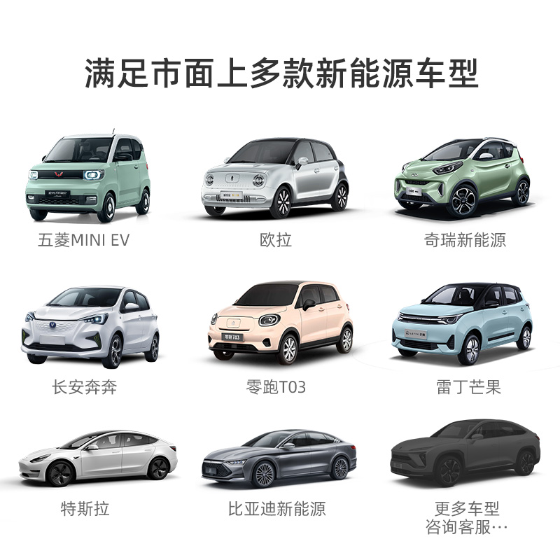 适用五菱mini接地宝星愿糯玉米熊猫mini专用地线新能源充电转换器 - 图2