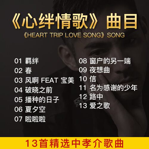 中孝介 心绊情歌 2008专辑唱片CD 日语歌曲 动漫片尾曲 索尼音乐 - 图0