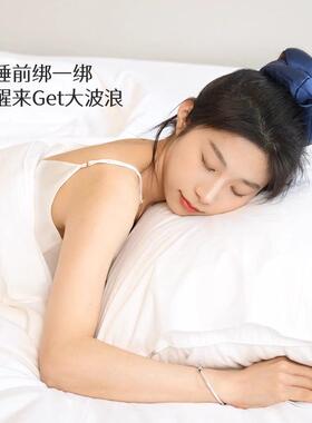 太湖雪真丝大肠发圈女100%桑蚕丝丝绸泡芙头绳气质高级感