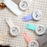 Ванная настенные часы силиконовая кухонная смола водонепроницаемая чашка всасывания