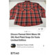 Hiphop chicano hip hop oversize red and black plaid splicing loose large size work shirt