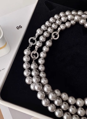 人造珍珠女高级感项链