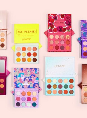 colourpop玫瑰日落盘眼影盘