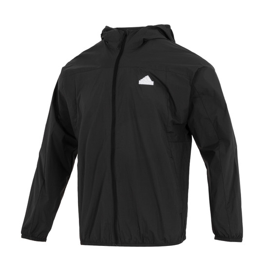 Adidas阿迪达斯男子防晒皮肤衣薄外套春夏连帽休闲运动夹克IT3940