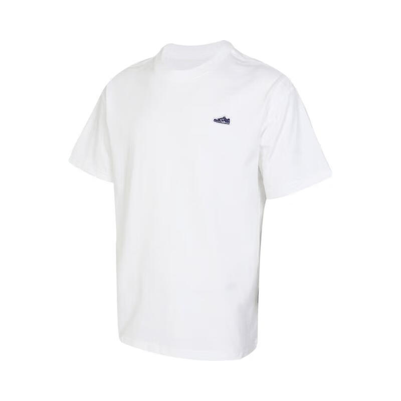 正品NIKE耐克男子短袖Jordan上衣AJ1芝加哥刺绣纯棉白色T恤FN5983 - 图3