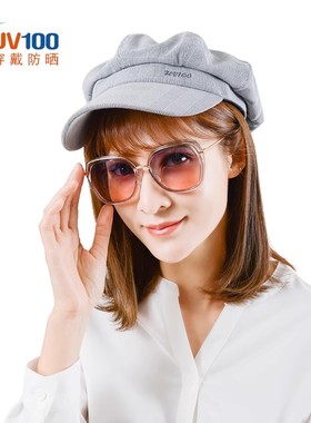 UV100太阳眼镜时尚圆脸大框