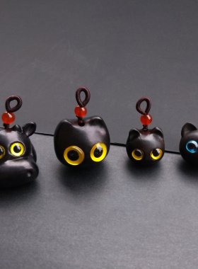 手工雕刻生肖牛挂件钥匙包小提溜