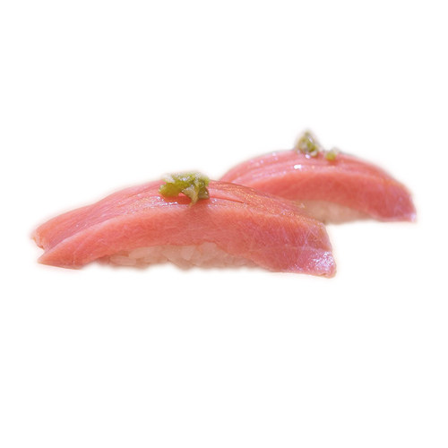 蓝旗金枪鱼大脂  大腹 鱼腩生鱼片250g 日料刺身活冻送山葵芥末酱 - 图3