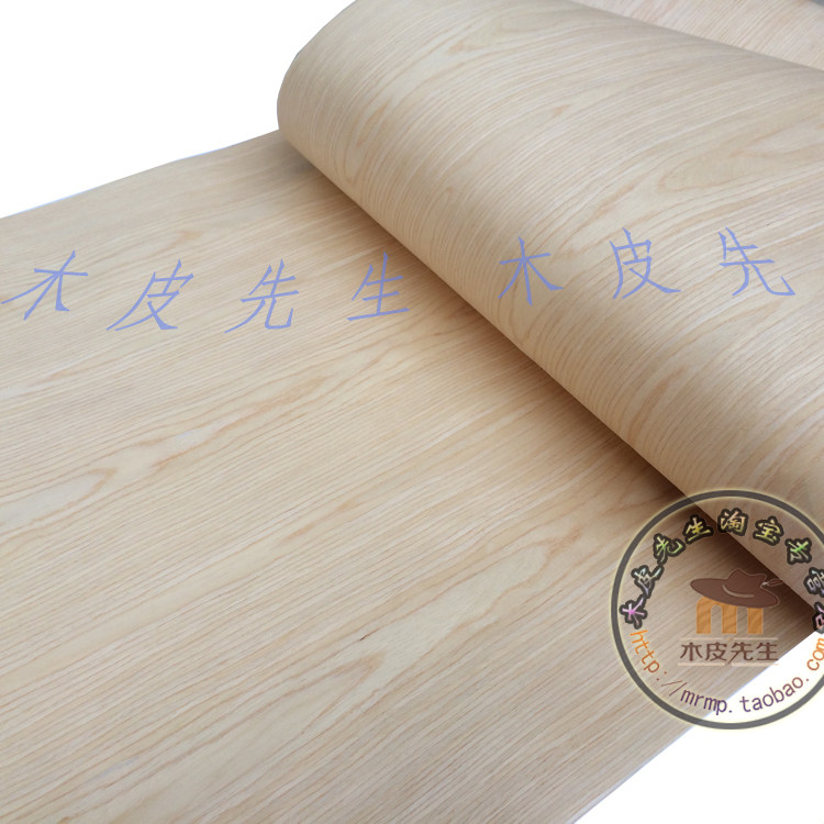 兔宝宝白橡花纹木环保清新纹理木饰面贴皮音箱木皮木皮贴面_虎窝淘