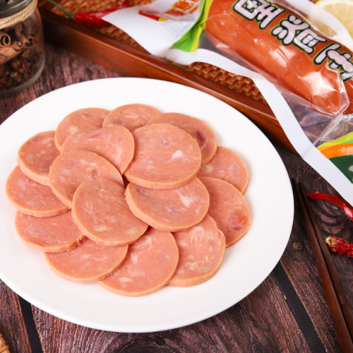 顺意清真牛肉肠 里脊王牛肉香肠 300g 清真食品满3根包邮早餐肠 - 图0