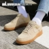 Nike Air Force One Air Force1 High AF1 Wheat Brown High and Low Sneakers 882096-200 - Dép / giày thường