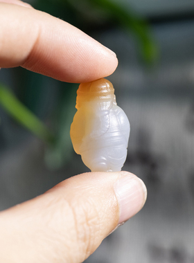 天然玛瑙精打细算小财主项坠
