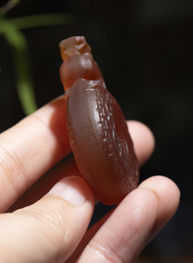 天然玛瑙貔貅招财平安吊坠