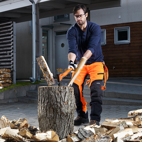 富世华胡斯华纳Husqvarna瑞典原装进口户外露营锻造手工锻打斧头 - 图1
