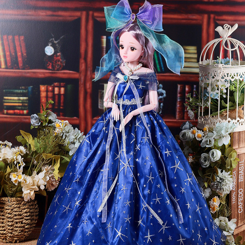 60厘米芭比的礼物洋娃娃套装女孩公主大号仿真儿童过家家玩具礼盒,淘宝优惠券,粉丝福利购,淘宝优惠卷