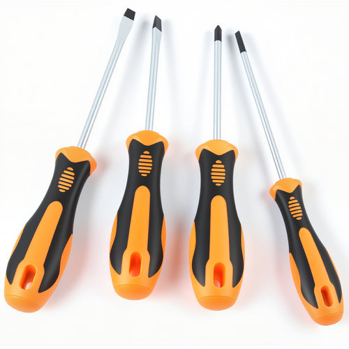 螺丝刀套装家用多功能维修工具内十一字锣丝刀磁性加长改锥小起子 - 图0