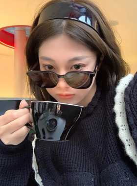 复古韩版情侣显脸小墨镜