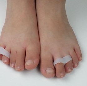 疼痛大拇指分离鞋垫脚趾矫正器
