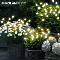 View Light Outdoor Firefly Light Solar Garden Light Waterproof Grass Terrace Lamp Villa Ambience Light Outdoor lamp