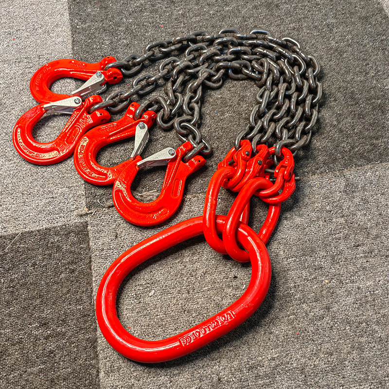 双腿四腿链条吊钩G80锰钢起重链条索具行车吊链成套组合吊钩吊具,淘宝优惠券,粉丝福利购,淘宝优惠卷