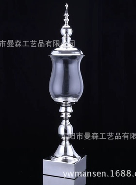 0工艺摆件糖果罐金属婚庆甜品台