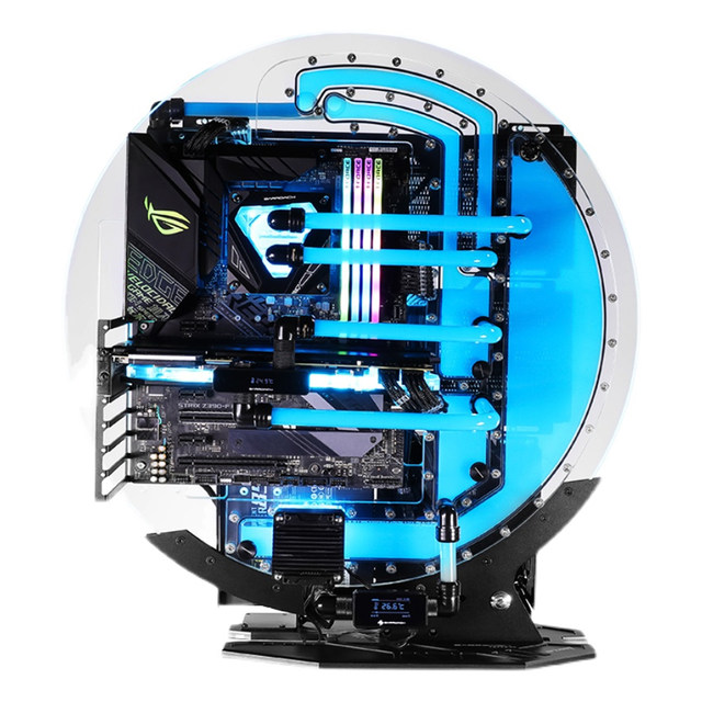 Barrowch round water-cooled chassis FBCES-PA