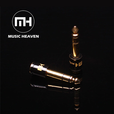 Music Heaven MH-HP1 3.5mm转6.35mm 小转大发烧耳机转换插头 - 图0