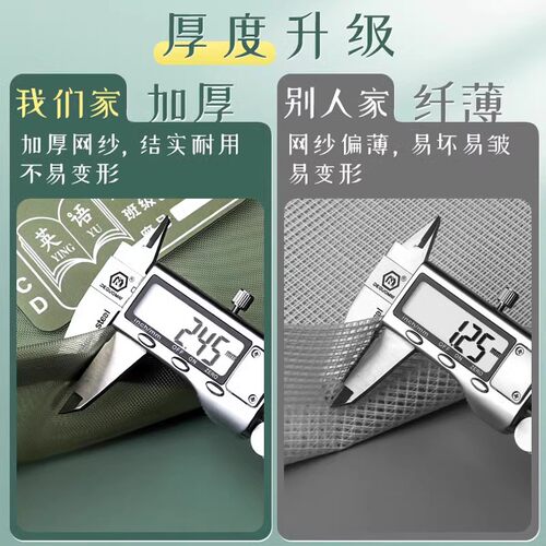 双层学生科目分类文件袋手提拉链式A4大容量透明网纱小学课本收纳作业试卷收纳袋小学生卷子资料袋书本整理 - 图1