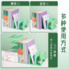 Bookstand storage desk storage fixed baffle