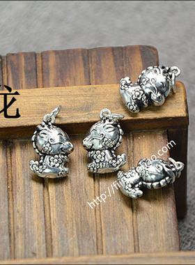 本命年红手绳吊坠手链配件