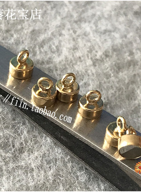 14K磁力扣项链扣珍珠扣diy饰品