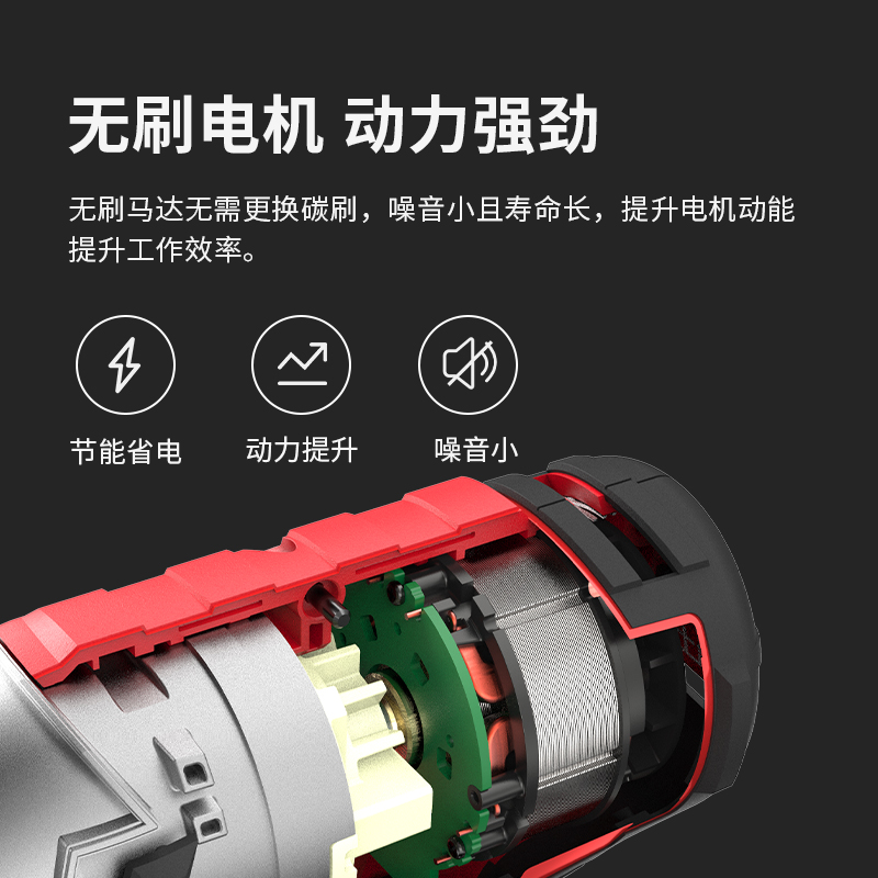 上海KEN锐奇无刷锂电动扳手大扭力充电冲击风汽修炮木架子工6425