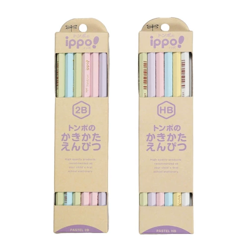 Dragonfly Tombow -Macaron -Colrosed Pencil Primary Student First -Year HB Написание 2B Учебный карандаш шестиугольник