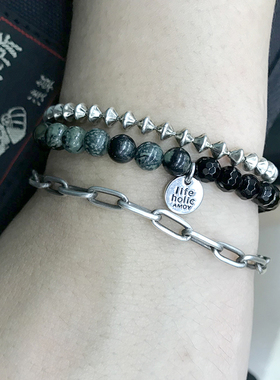 lifeholic小众设计tpw潮男银牌