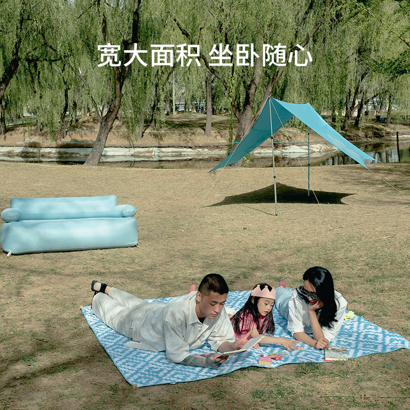 KingCamp野餐垫防潮垫加厚户外露营帐篷地垫防水春游野炊野餐布