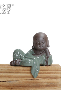 陶瓷意境桌面摆件茶宠