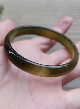 玛瑙水晶民族风细条百搭玉镯手环